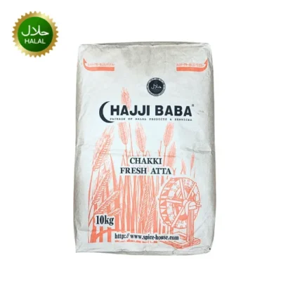 Hajji Baba Atta 10kg – Premium Whole Wheat Flour