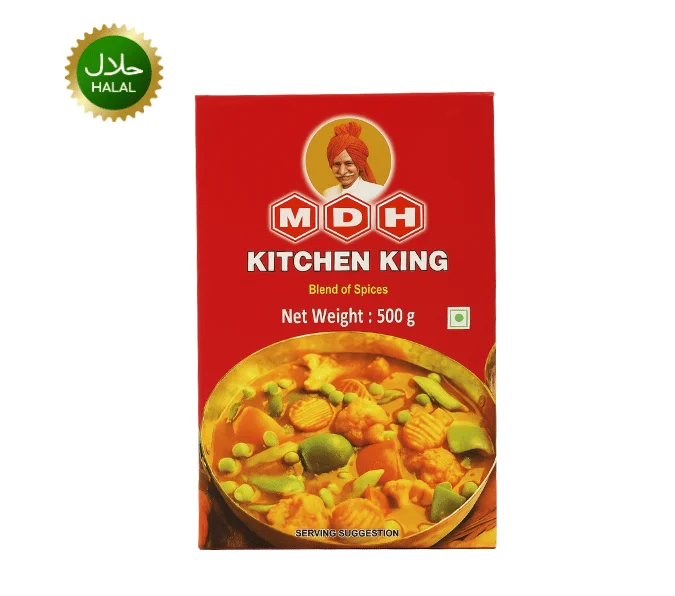 Kitchen King Kitchen King 500g MDH premium bulk spice mix for vegetables and curry rich aroma balanced flavor hygienically packed seasoning for cooking