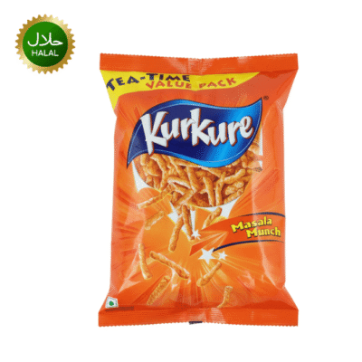 Kurkure Masala Munch spicy crispy snack pack