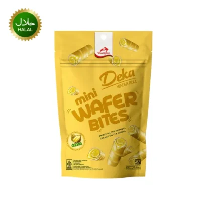 Mini Wafer Bites 180g crispy cream-filled snack pack