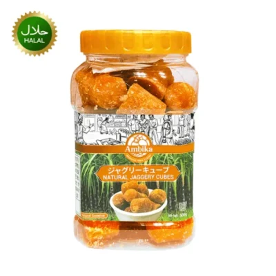 Ambika natural jaggery cubes 500g gur blocks healthy sweetener