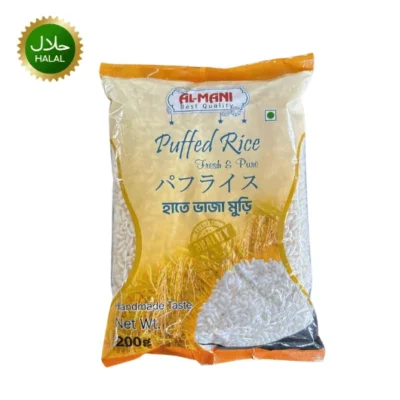 Al-mani puffed rice muri 200g fresh crunchy pack