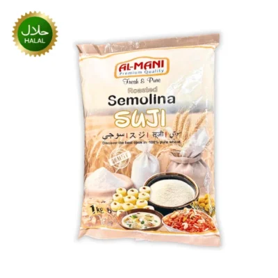 Roasted Semolina (Suji) 1kg Pack