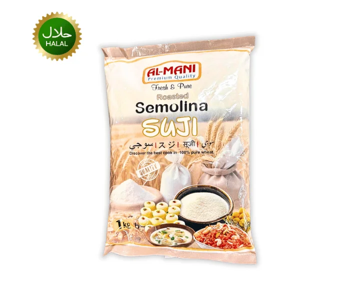 Roasted Samolina/ Suji Roasted Semolina (Suji) 1kg Pack