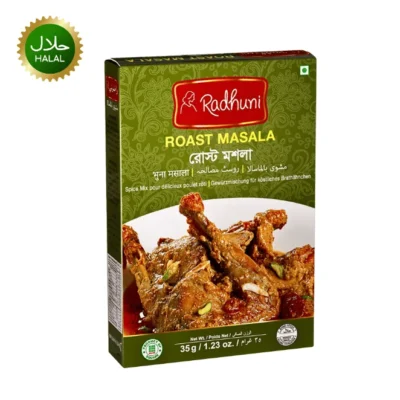 Radhuni Roast Masala 35g spice mix packet for chicken roast cooking