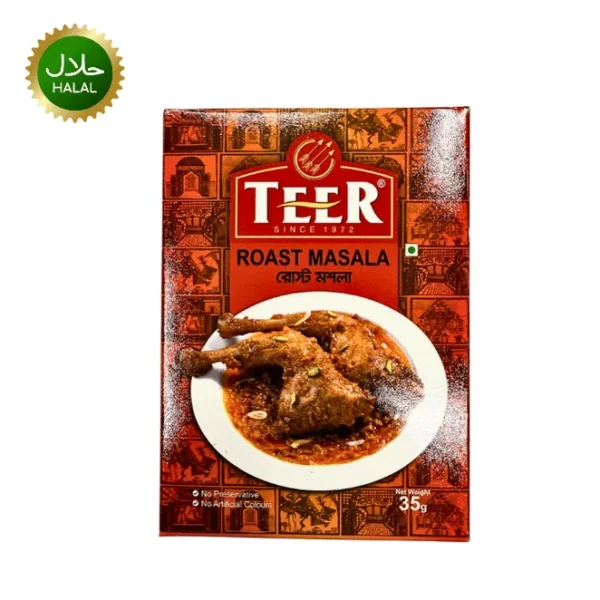 TEER Roast Masala 35g spice mix packet for chicken roast cooking