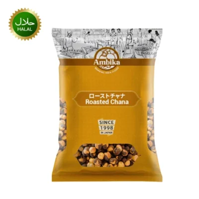 Ambika roasted chana 150g healthy snack pack