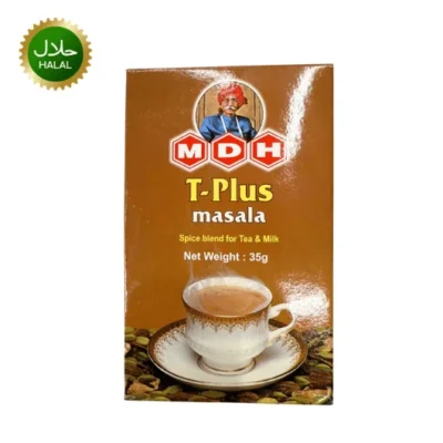 T-Plus Tea Masala 100g MDH premium spice blend for chai strong aroma rich flavor hygienically packed seasoning for tea preparation