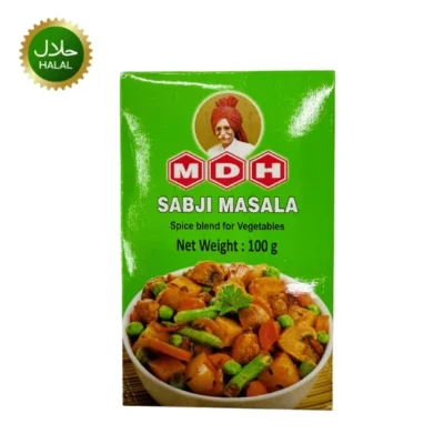 Sabji Masala 100g MDH premium spice mix for vegetable curry rich aroma balanced flavor hygienically packed seasoning for cooking