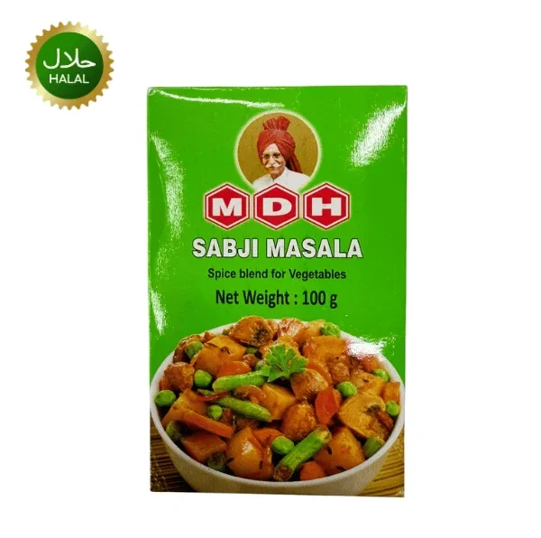 Sabji Masala 100g MDH premium spice mix for vegetable curry rich aroma balanced flavor hygienically packed seasoning for cooking