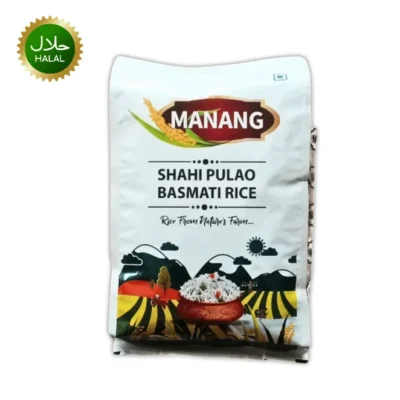 Shahi Pulau Basmati Rice 5kg Manang premium long grain aromatic rice pack