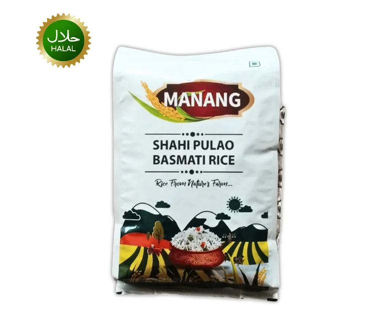Shahi Pulau basmati Rice 5kg (Manang) Shahi Pulau Basmati Rice 5kg Manang premium long grain aromatic rice pack