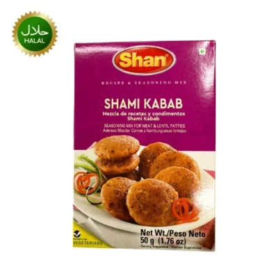 Shami Kabab Masala 50g Shan premium spice mix for shami kabab rich aroma authentic flavor hygienically packed seasoning for cooking