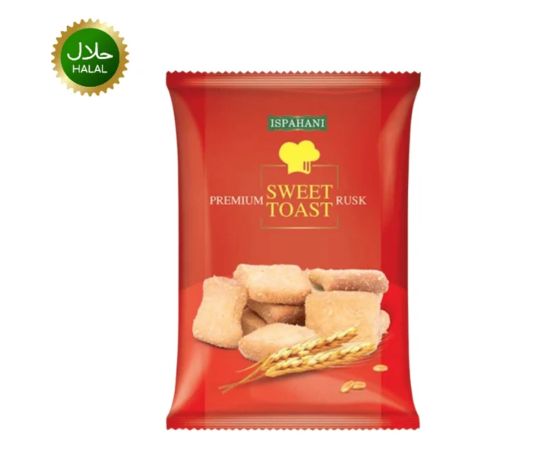 Ispahani Sweet Toast 300g soft sweet bread slices stacked ready for breakfast and snacks