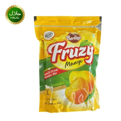 Fruzy Mango Drink Powder 400g instant mango beverage mix pack