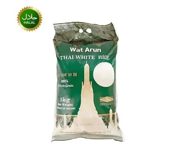 Thai White Rice 5kg long grain premium rice pack