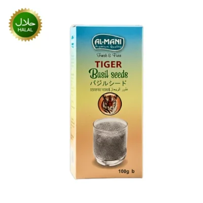Tokmadana basil seed 100g Almani natural cooling seeds