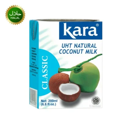 Kara UHT Coconut Milk 200ml rich and creamy coconut milk pack
