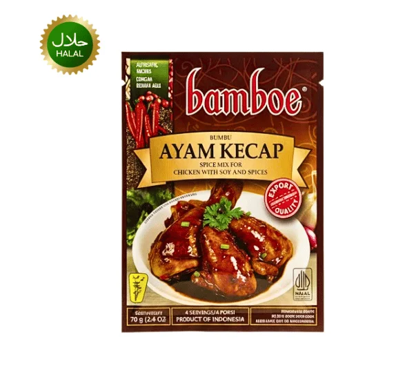 Ayam kecap bamboe 70g (1) Ayam Kecap Seasoning Mix 70g (Bamboe)