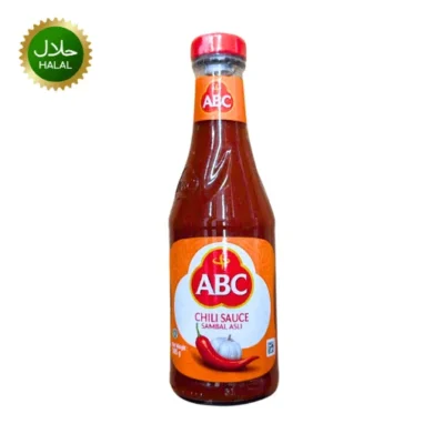 ABC Chili Sauce Sambal Asli spicy Indonesian chili sauce bottle