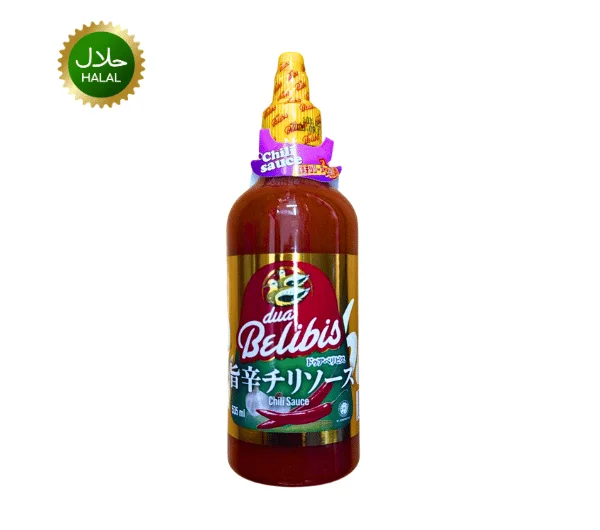 Dua Belibis Chili Sauce 535ml spicy Indonesian chili sauce bottle