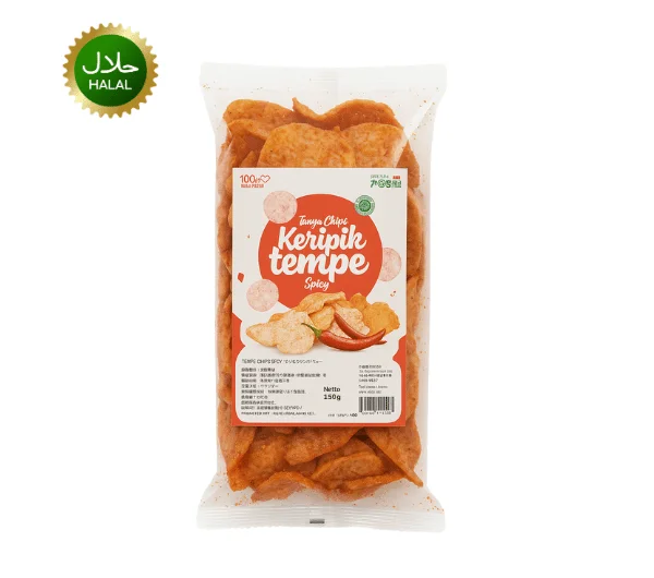 keripik tempe spicy (1) Keripik Tempe Spicy 160g