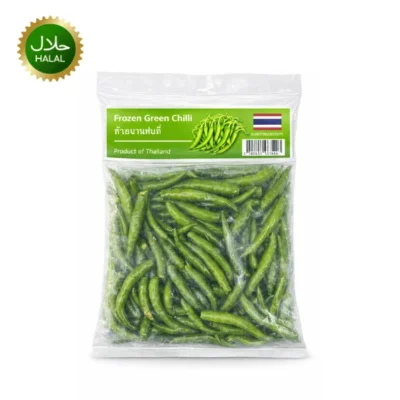 Frozen Green Chilli 200g fresh spicy chilies