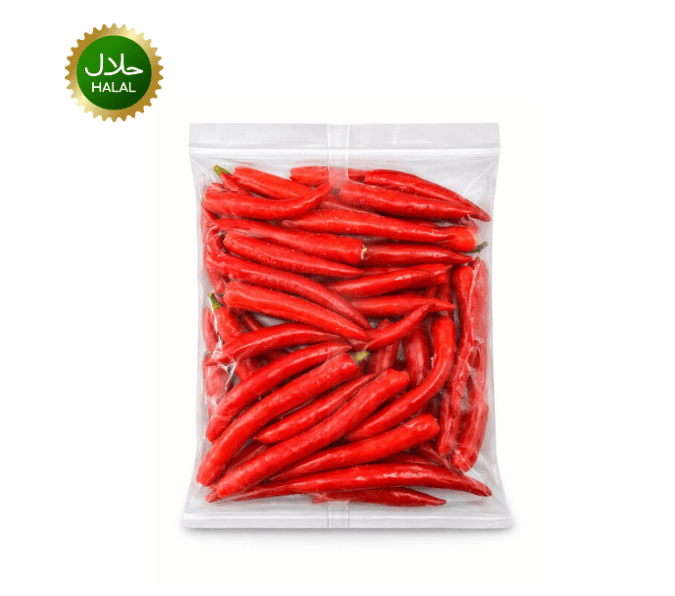 Frozen Red Chili 200g fresh spicy chilies