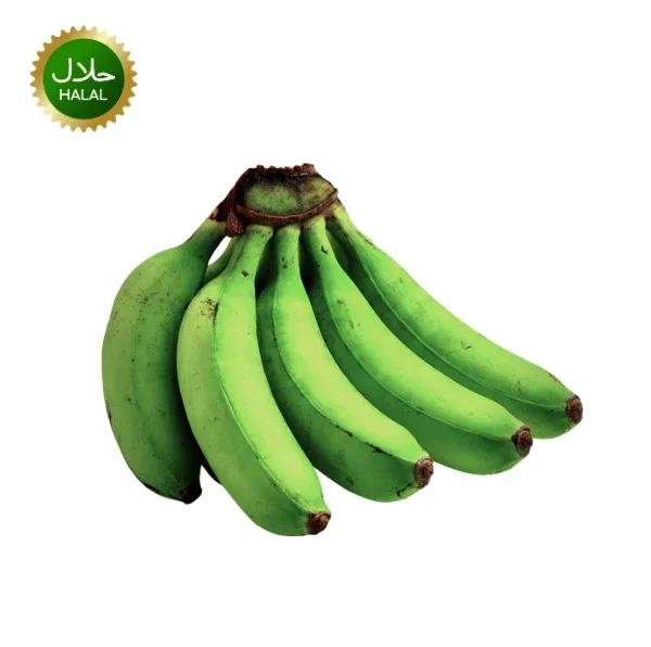 Fresh Green Banana 500g unripe bananas