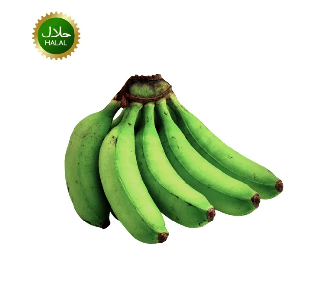 Fresh Green Banana 500g unripe bananas