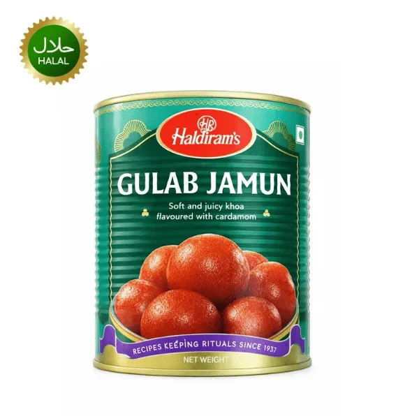 Haldirams Gulab Jamun 1kg soft juicy sweets