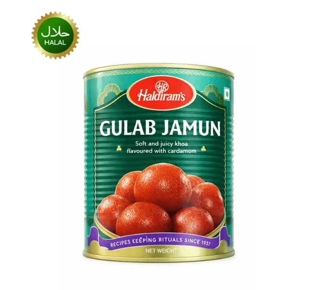Haldirams Gulab Jamun 1kg soft juicy sweets