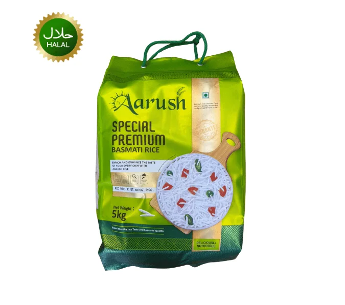 Arush Premium Basmati Rice 5kg aromatic long-grain rice