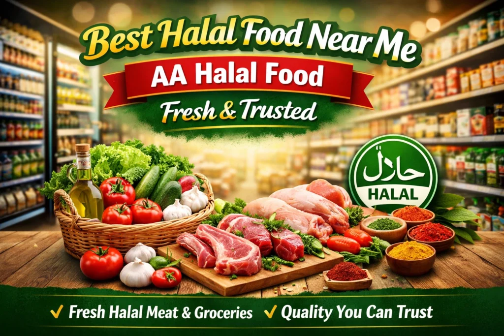 Trusted halal food shop quality products