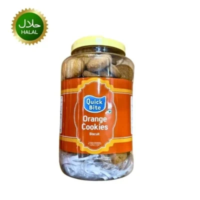 Orange Cookies 850g crispy sweet orange flavor biscuits pack