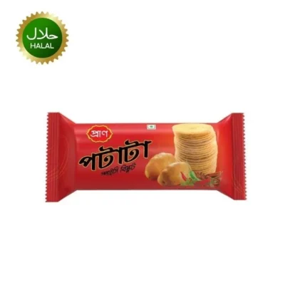 PRAN Potato Spicy Biscuit 100g crispy spicy snack biscuits pack