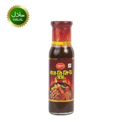 PRAN BBQ Sauce 250g smoky barbecue sauce bottle