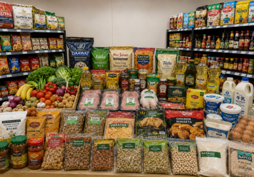 "Halal Food in Chiba Japan online store with fresh halal meat, rice, spices, frozen food, vegetables, dairy products and Asian grocery items"