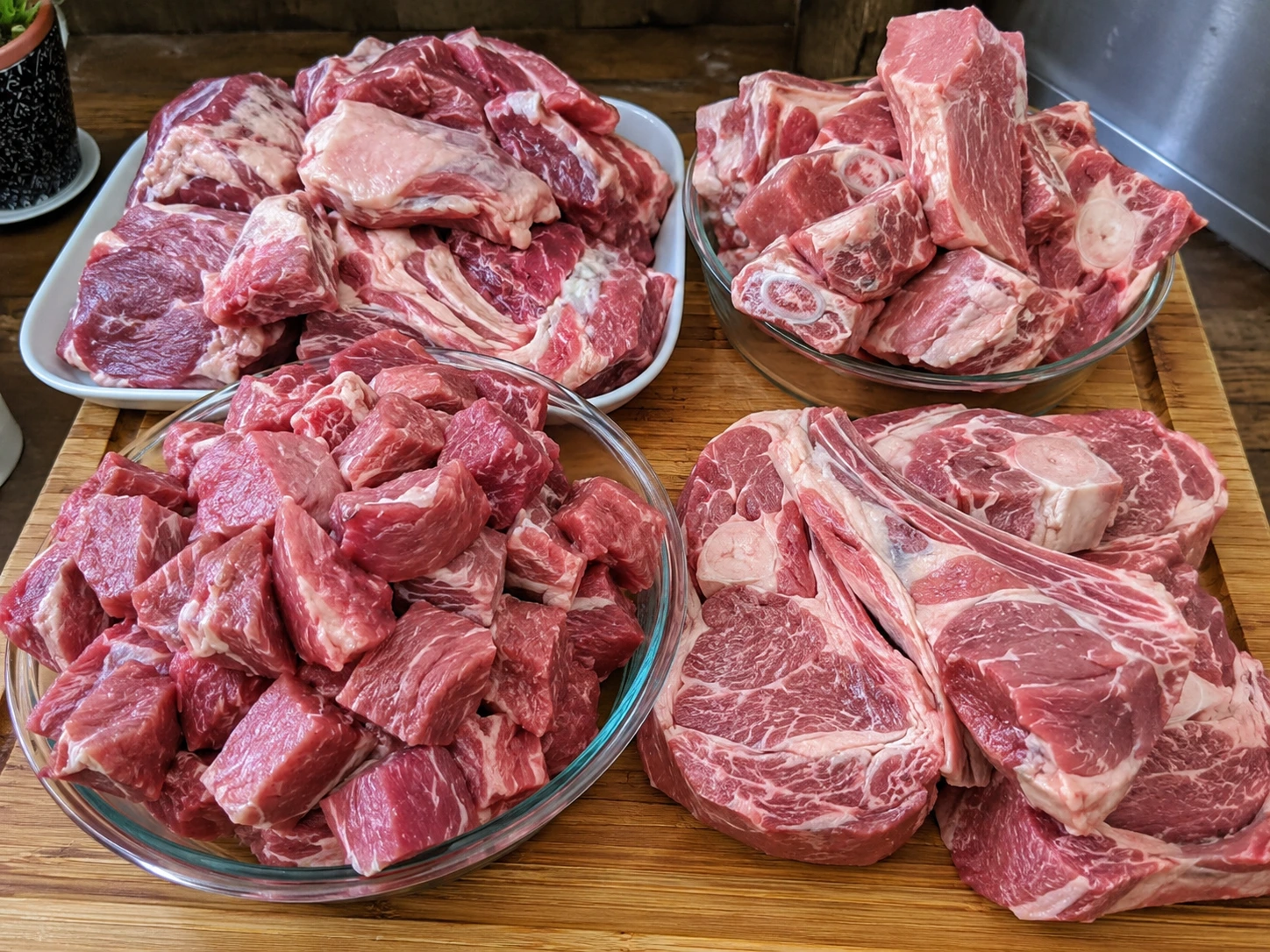 Fresh halal qurban meat in Chiba Japan prepared hygienically by AA Halal Foods for Eid ul-Adha celebration