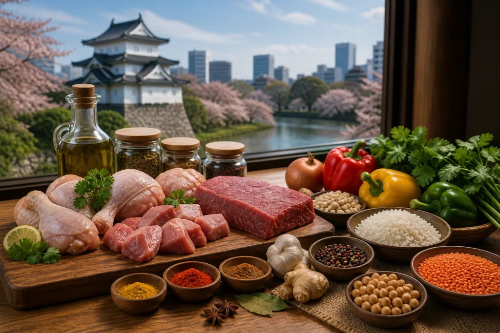 halal food in chiba japan fresh halal meat grocery store