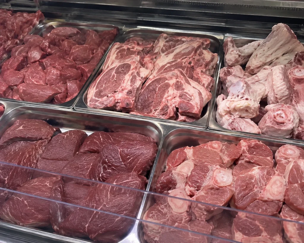 Fresh halal Qurbani meat in Chiba Japan