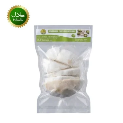 Frozen Coconut Copra 500g premium dried coconut pack