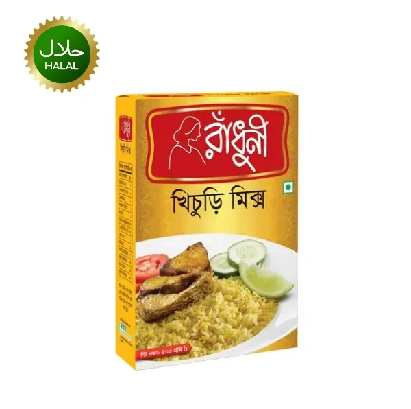 Radhuni Khichuri Mix 500g premium spice mix pack