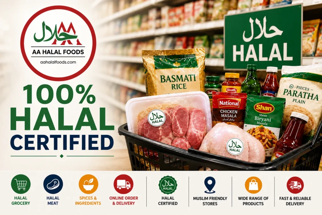 Halal grocery shopping in Japan with halal meat and Muslim-friendly food products