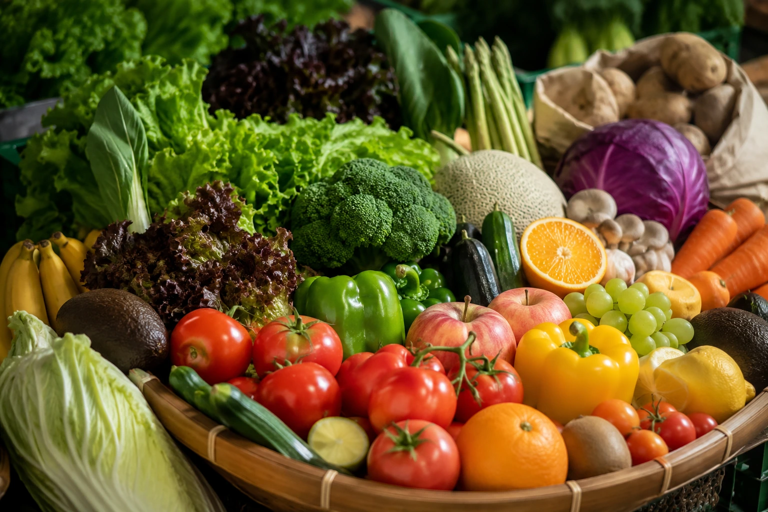 Fresh Fruits and Vegetables in Japan at AA Halal Food store
