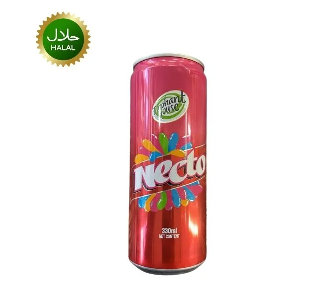 Necto Drinks 330ml Necto Drinks 330ml sweet fruity flavored carbonated soft drink can