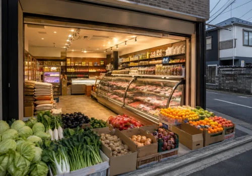Muslim friendly halal grocery store Chiba Japan