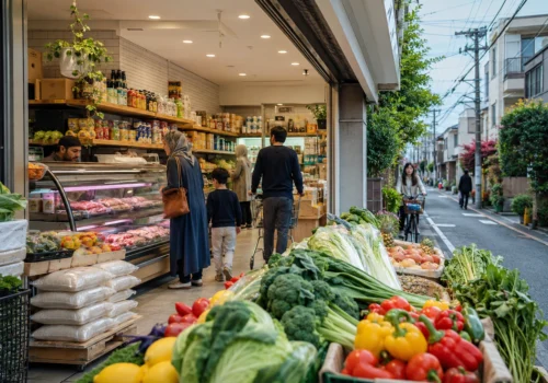 Halal grocery shopping in Chiba Japan